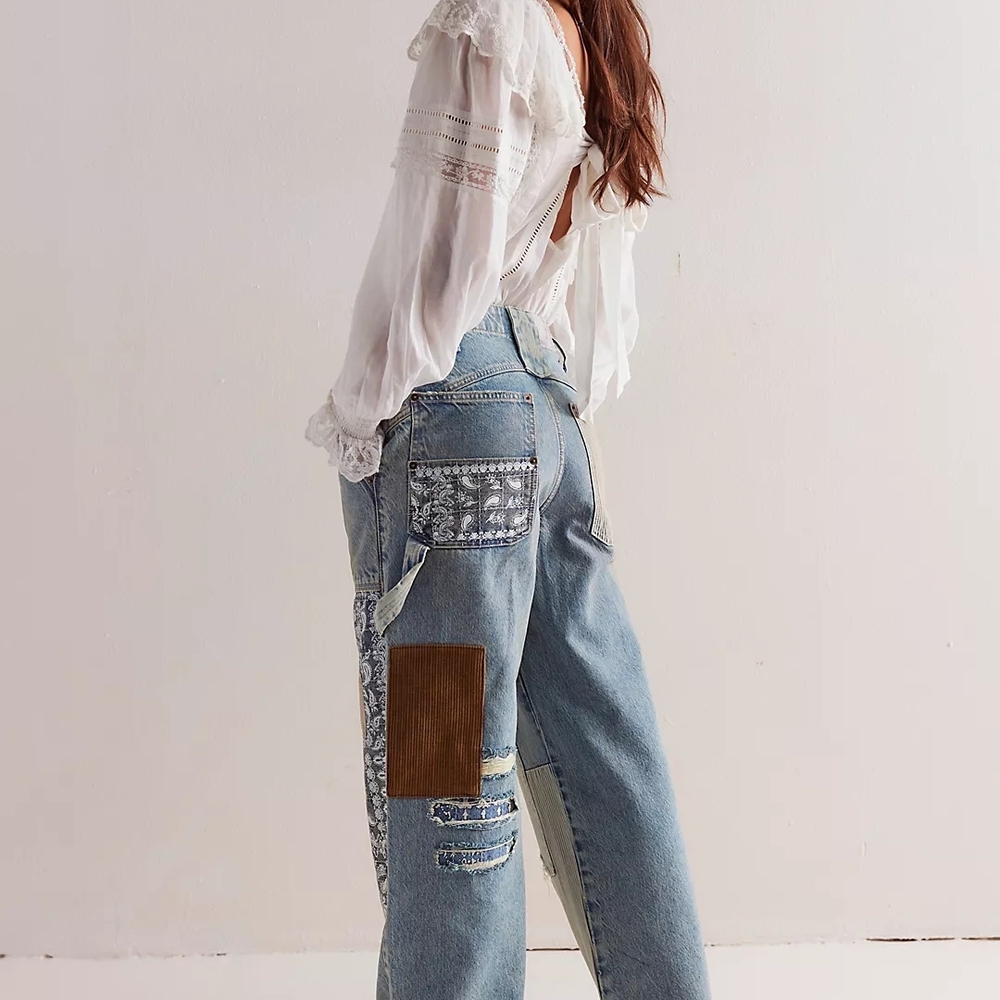We The Free Popular Demand Patched Jeans - Picture 2 of 10